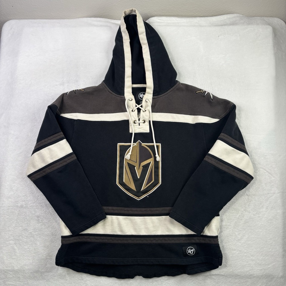 '47 Vegas Golden Knights VGK Pullover NHL Jersey Hockey Hoodie Men's Large